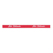 Mele Kalikimaka Kerstlint Grosgrain Lint (Voorkant)