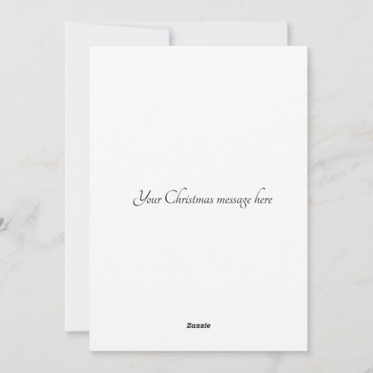 Mele Kalikimaka Kerstmis Feestdagenkaart (Achterkant)