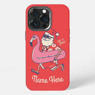 Mele Kalikimaka Kerstmis Flamingo Vakantiebestemmi iPhone 13 Pro Hoesje