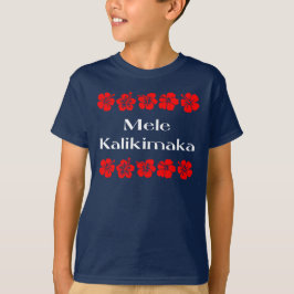 Mele Kalikimaka Kerstmis Hawaiian Aloha T-Shirt