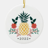 Mele Kalikimaka | Kerstmis in Hawaïti Keramisch Ornament (Voorkant)