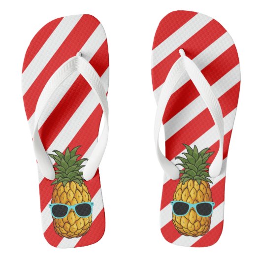 Mele Kalikimaka Kerstmis in juli Pineapple 2021 Teenslippers (Voetbed)