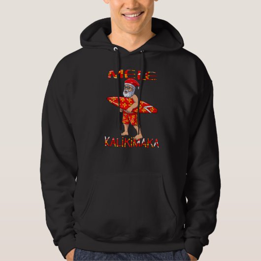 Mele Kalikimaka Kerstmis in juli su Hoodie (Voorkant)
