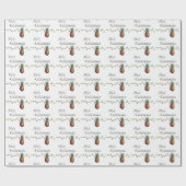 Mele Kalikimaka - kerstpapier Cadeaupapier (Vlak)