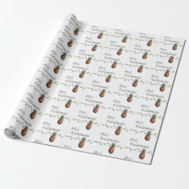 Mele Kalikimaka - kerstpapier Cadeaupapier