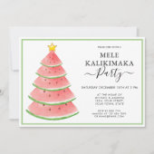 Mele Kalikimaka Kerstparty Kaart (Voorkant)