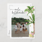 mele kalikimaka kerstvakantie Foto Briefkaart (Voorkant / Achterkant)