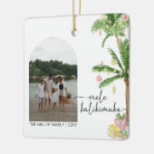mele kalikimaka kerstvakantie Foto Keramisch Ornament (Links)