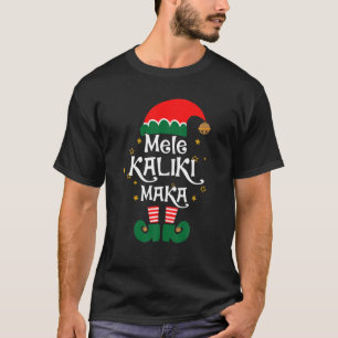 Mele Kalikimaka kerstwedstrijd groep EL T-shirt