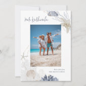 Mele Kalikimaka Kust Vakantie Fotokaart Feestdagenkaart (Voorkant)