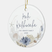 Mele Kalikimaka Kustvakantie Keramisch Ornament (Links)