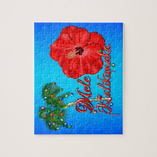 Mele Kalikimaka Legpuzzel (Verticaal)