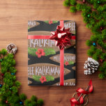 Mele Kalikimaka - Merry Christmas Surfboard Hawaï Cadeaupapier<br><div class="desc">Het is het seizoen van liefde en vreugde en kerstvreugde - Wat is een betere manier dan het te zeggen dan in Hawaiian - Mele Kalikimaka!</div>