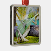 Mele Kalikimaka Metalen Ornament (Rechts)