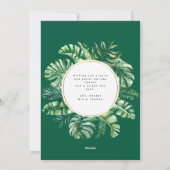 Mele Kalikimaka Moderne Chic Foto Boog Kerstmis Feestdagenkaart (Achterkant)