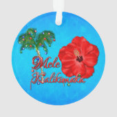 Mele Kalikimaka Ornament (achterkant)