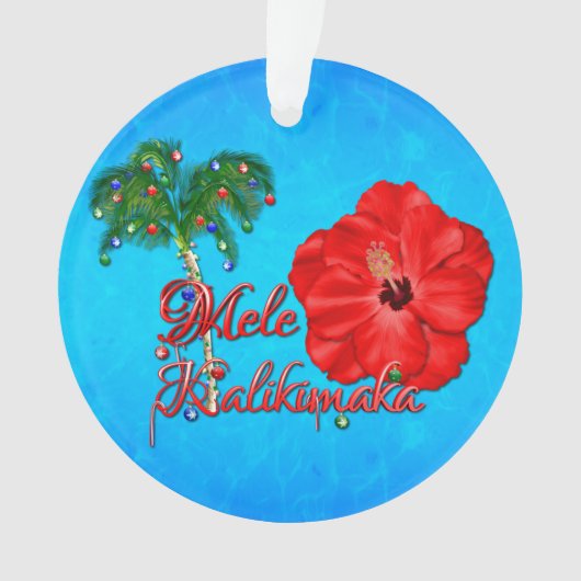 Mele Kalikimaka Ornament (voorkant)