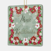 Mele Kalikimaka Ornament kerstboom (Links)