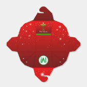 Mele Kalikimaka Palm Tree for Xmas Bedankdoosjes (Uitgevouwen)