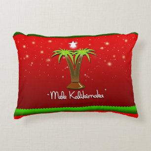 Mele Kalikimaka Palm Tree for Xmas Decoratief Kussen