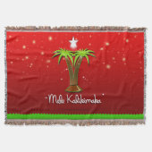 Mele Kalikimaka Palm Tree for Xmas Deken (Voorkant)