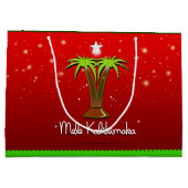 Mele Kalikimaka Palm Tree for Xmas Groot Cadeauzakje (Achterkant)