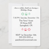 Mele Kalikimaka Palm Tree for Xmas Kaart (Achterkant)