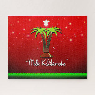 Mele Kalikimaka Palm Tree for Xmas Legpuzzel