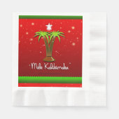 Mele Kalikimaka Palm Tree for Xmas Servetten (Voorkant)