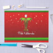 Mele Kalikimaka Palm Tree for Xmas Tissuepapier (Craft)