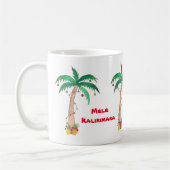 Mele Kalikimaka Palm Tree Pineappel Kerstmis Koffiemok (Links)
