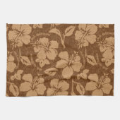 Mele Kalikimaka Pareau Hawaiian Hibiscus Theedoek (Horizontaal)