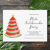 Mele Kalikimaka Party Kaart