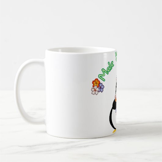 Mele Kalikimaka Penguin Koffiemok (Links)