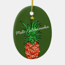 Mele Kalikimaka Pineapple Hawaii kerstboom
