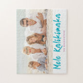 Mele Kalikimaka Pineapple Kerstfeestdag Foto Legpuzzel (Verticaal)