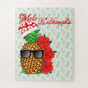 Mele Kalikimaka Pineapple Legpuzzel
