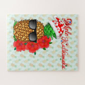 Mele Kalikimaka Pineapple Legpuzzel (Horizontaal)