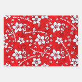 Mele Kalikimaka Red Wrapping Paper (Voorkant)