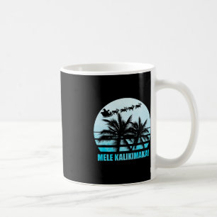 Mele Kalikimaka Retro Hawaiian Kerstfamilie Va Koffiemok