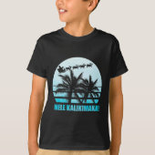 Mele Kalikimaka Retro Hawaiian Kerstfamilie Va T-shirt (Voorkant)