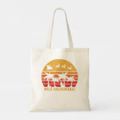 Mele Kalikimaka Retro Hawaiian Kerstfamilie Va Tote Bag (Achterkant)