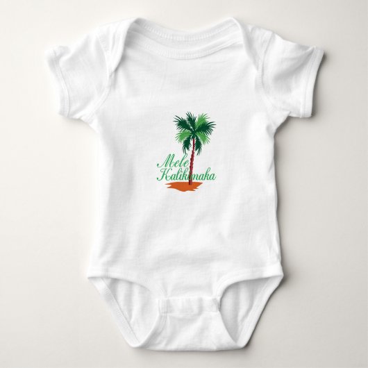 Mele Kalikimaka Romper (Voorkant)