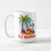 Mele Kalikimaka Santa Christmas Koffiemok (Links)