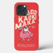 Mele Kalikimaka Santa Flamingo KerstGetaway Case-Mate iPhone Case (Achterkant)
