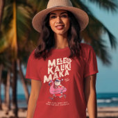 Mele Kalikimaka Santa Flamingo KerstGetaway T-shirt