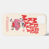 Mele Kalikimaka Santa Flamingo KerstGetaways Case-Mate iPhone Case (Achterkant (horizontaal))