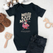 Mele Kalikimaka Santa Flamingo Kerstmis Getaway B Romper