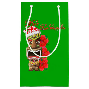 Mele Kalikimaka Santa Tiki Klein Cadeauzakje