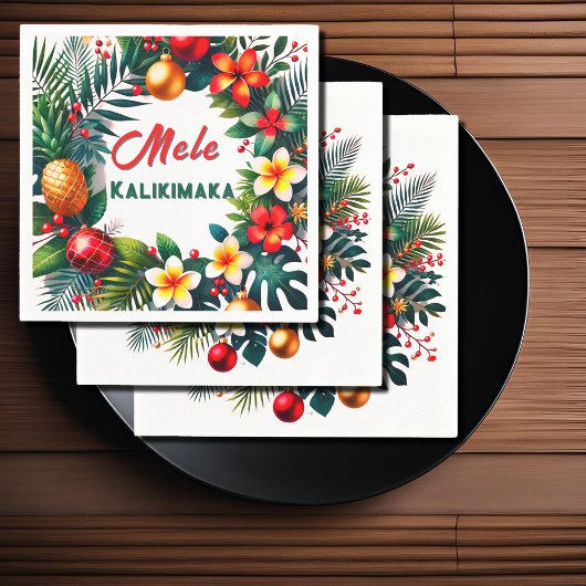 Mele Kalikimaka Servet